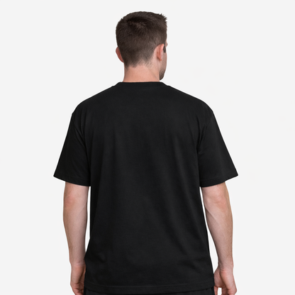 Cotton T-shirt with Snowflake Wolf print