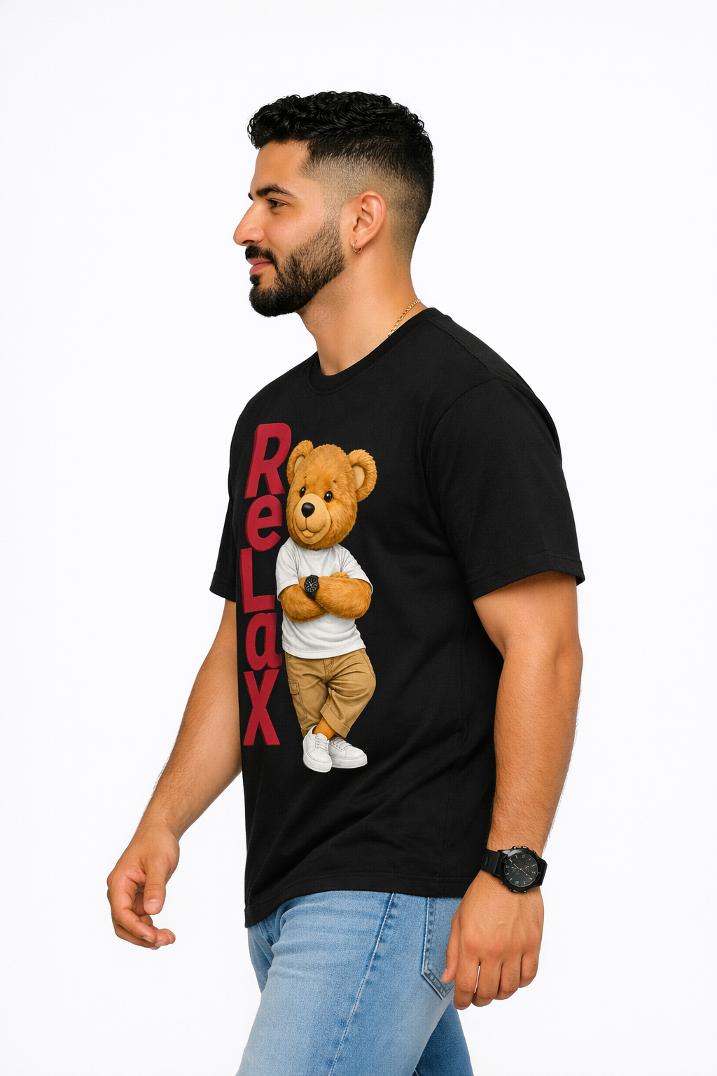 Cotton Tee with print