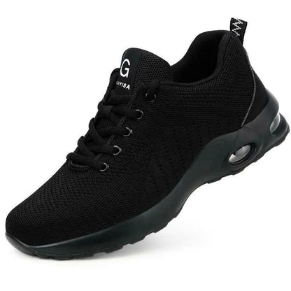Lightweight Unisex Steel-Toe Safety Sneakers