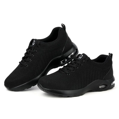 Lightweight Unisex Steel-Toe Safety Sneakers