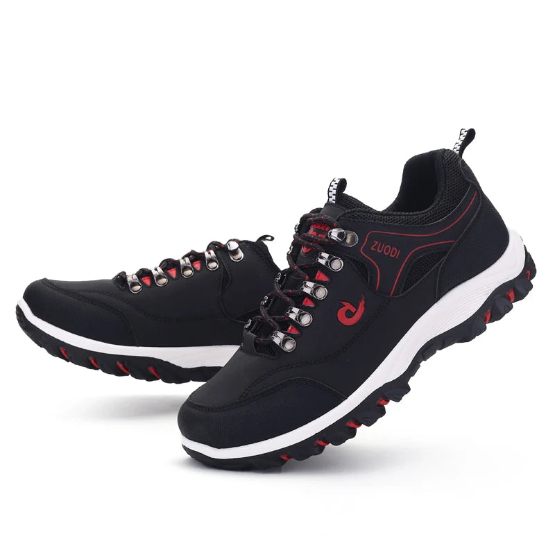 All-Season Unisex Sport Sneakers – High-Quality Lace-Up Running & Walking Trainers